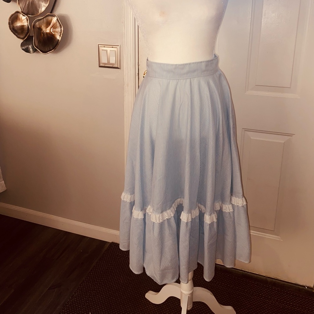 1980s Miss Rodeo America skirt